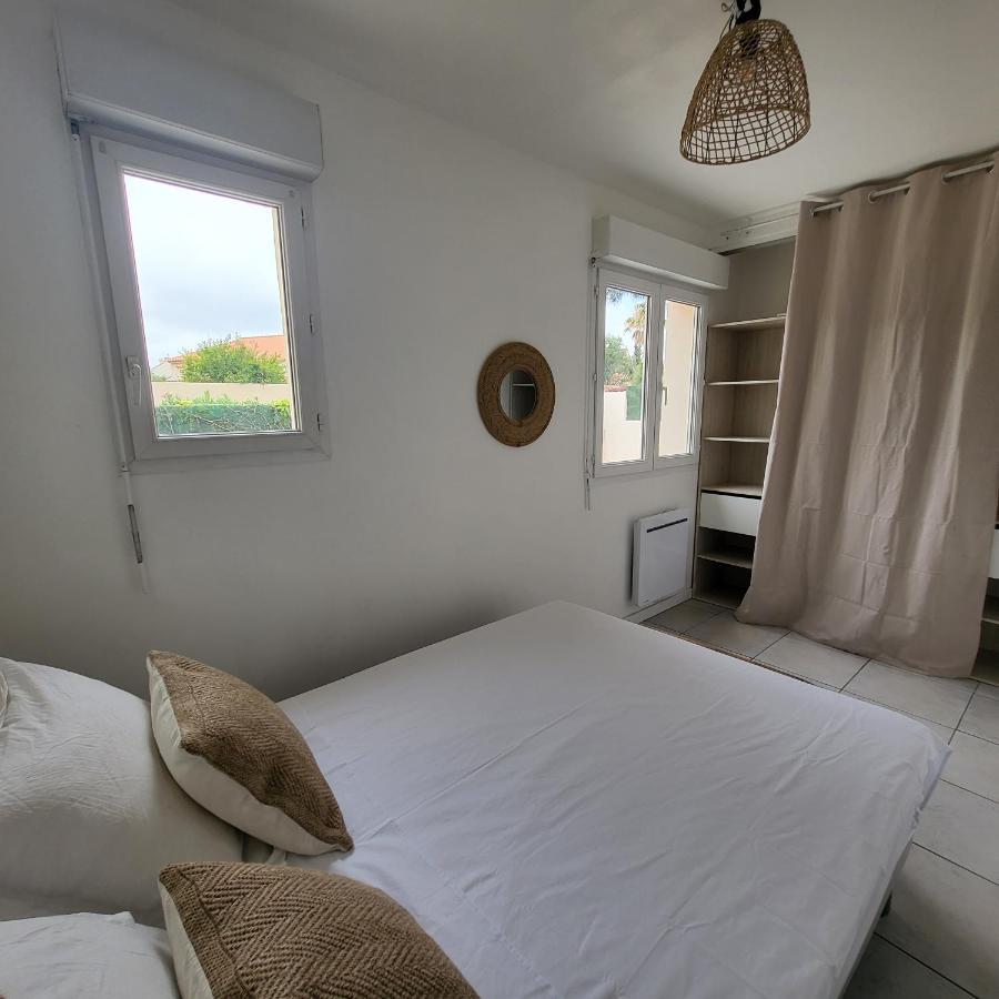 Bel Appartement Avec Jardin De 30M2 , Climatise Avec Parking Et Arrivee Autonome Кабестань Экстерьер фото